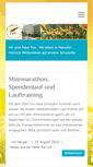 Mobile Screenshot of peter-pan-grundschule.de